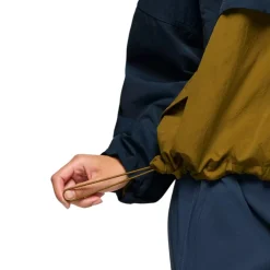Prana Insulated Jackets|Windbreaker Jackets<Women's Encinitas Windbreaker Retro Olive / Stormy Night