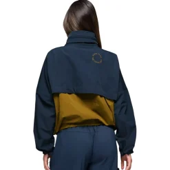 Prana Insulated Jackets|Windbreaker Jackets<Women's Encinitas Windbreaker Retro Olive / Stormy Night