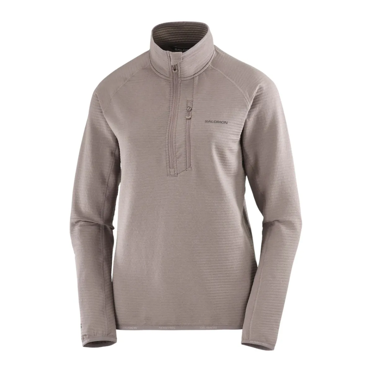 Salomon Sweaters|Shirts<Women’s Essential Lighwarm Half Zip Jacket Iron