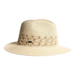 Raymond Lanctot Belts|Hats And Caps<Women's Fia Paper Straw Ferdora Hat 4400-Natural