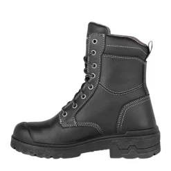 Acton Safety Equipment|Safety Shoes<Women's Fierce-I-Met Leather Work Boots Black