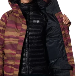 Mountain Hardwear Insulated Jackets|Windbreaker Jackets<Women's Firefall/2 Insulated Jacket Cocoa Red