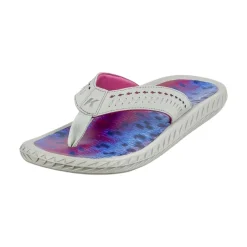 Korkers Casual Shoes|Sandals And Mules<Women's Fish Flip Sandals Violet/Grey