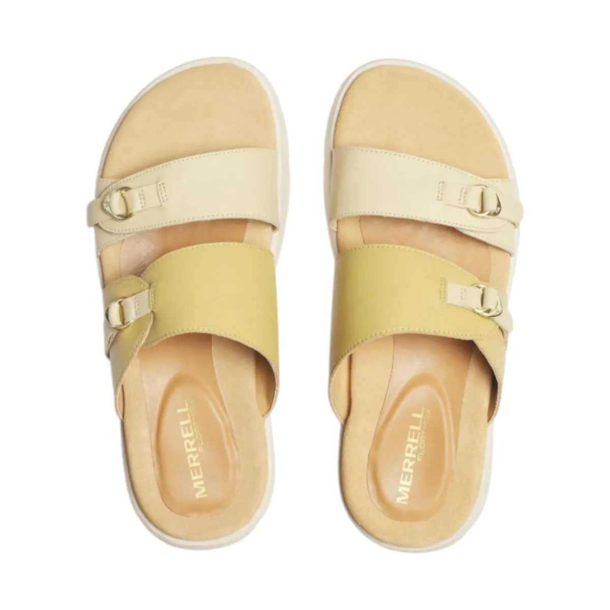 Merrell Casual Shoes|Sandals And Mules<Women's Fleur Leather Sandals Caramel/Almond