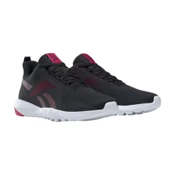 Reebok Casual Shoes|Sandals And Mules<Women's Flexagon Force 3 Wide Shoes Black/Maroon/Purpnk