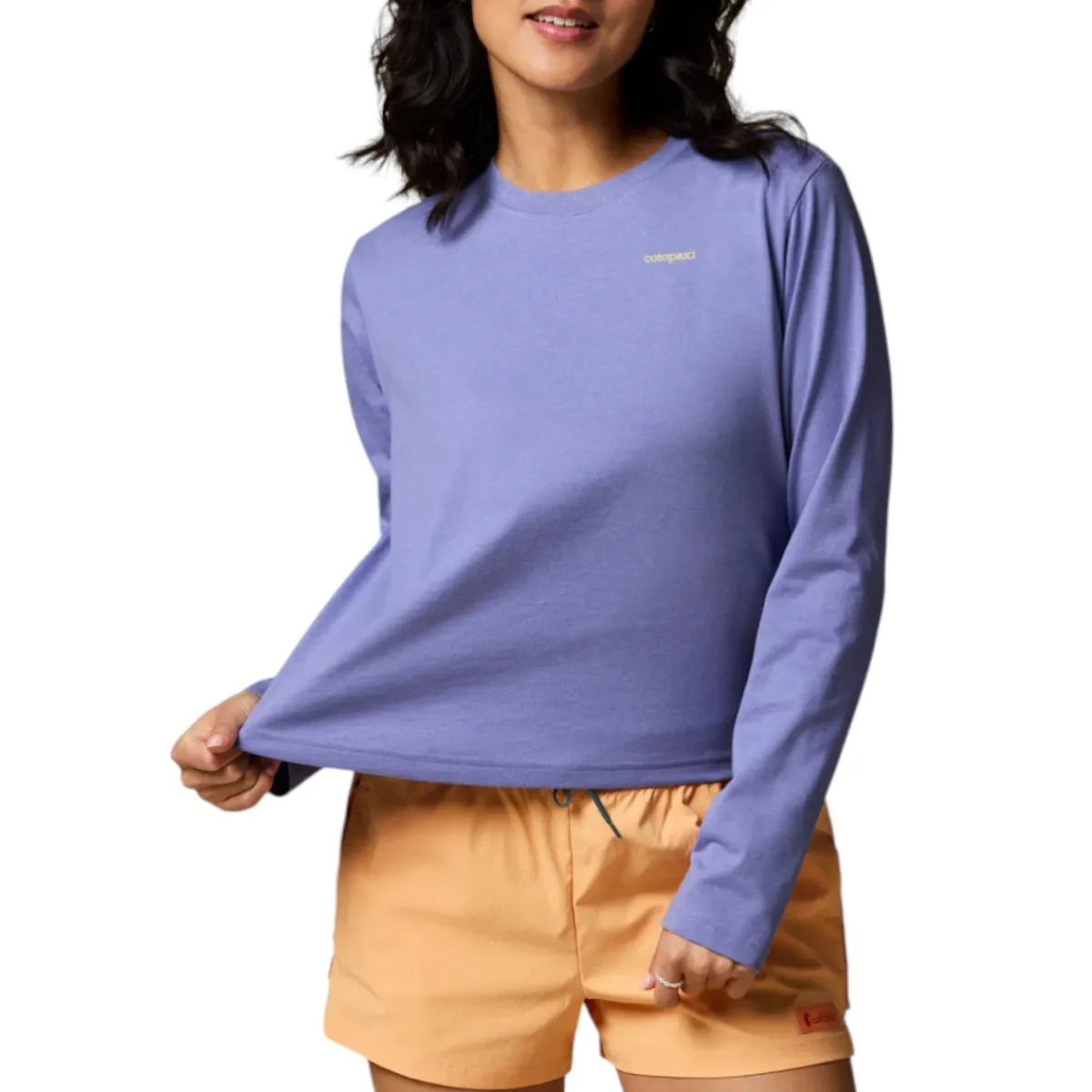 Cotopaxi Sweaters|Shirts<Women's Flower Patch Long-Sleeve T-Shirt Aster