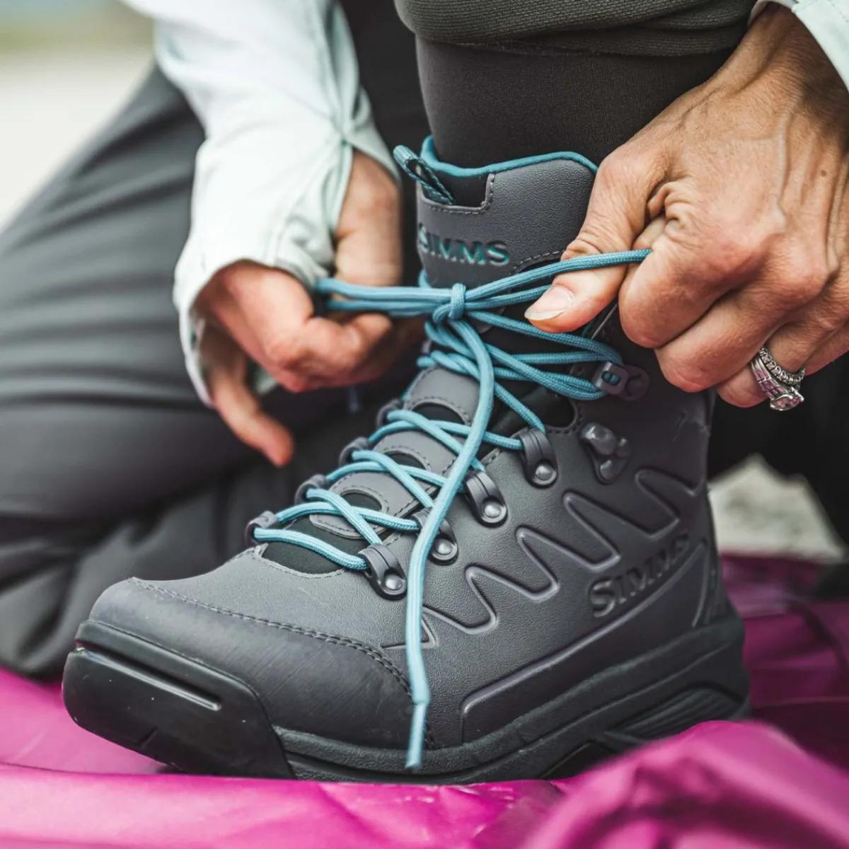 Simms Waders And Wading Boots|Fishing Shirts And T-Shirts<Women's Freestone® Wading Boots - Felt Sole Slate