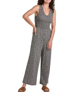 Toad and Co. Sweaters|Shirts<Women's Gemina Tank Jumpsuit Salt Ditsy Print