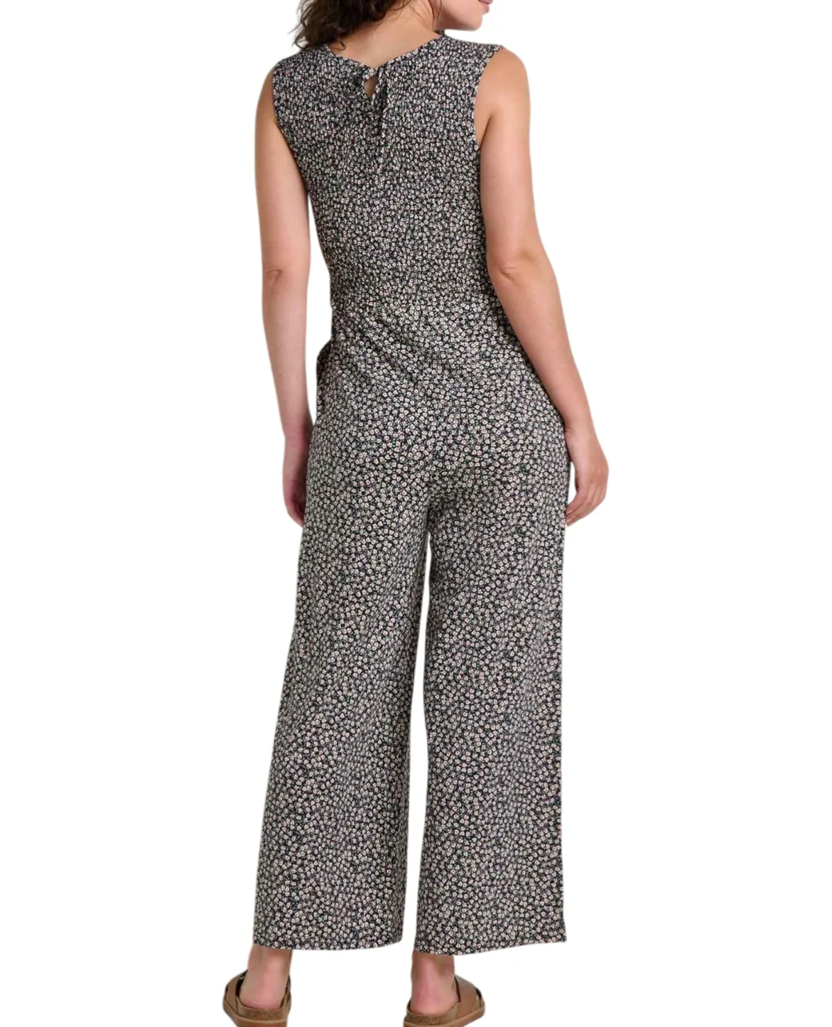 Toad and Co. Sweaters|Shirts<Women's Gemina Tank Jumpsuit Salt Ditsy Print