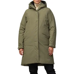 Fjällräven Insulated Jackets|Windbreaker Jackets<Women's HC hydratic Padded Parka Laurel Green