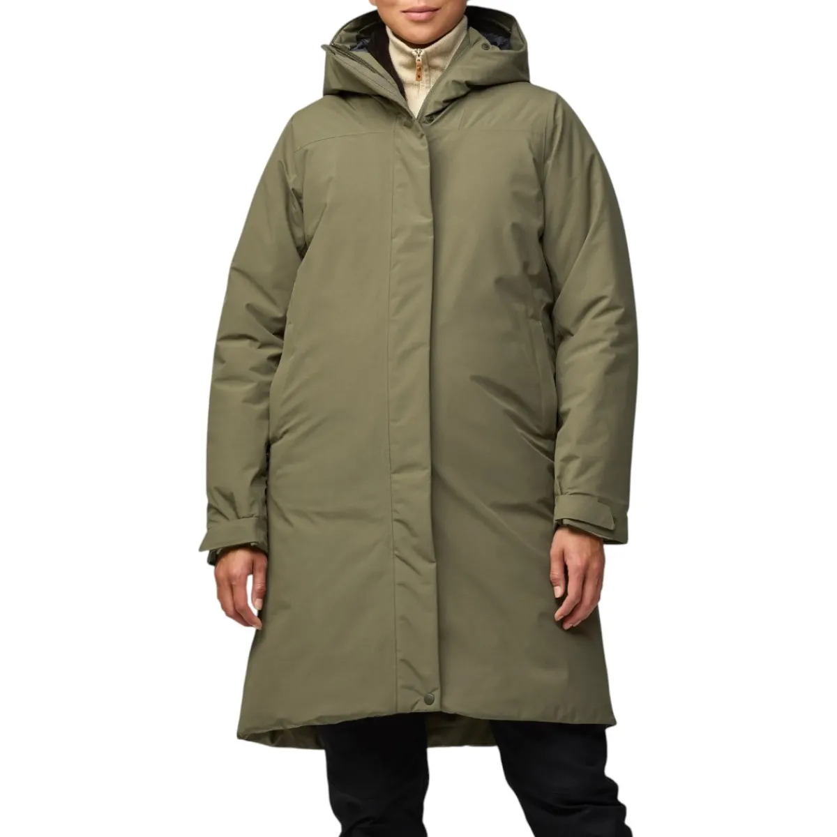 Fjällräven Insulated Jackets|Windbreaker Jackets<Women's HC hydratic Padded Parka Laurel Green