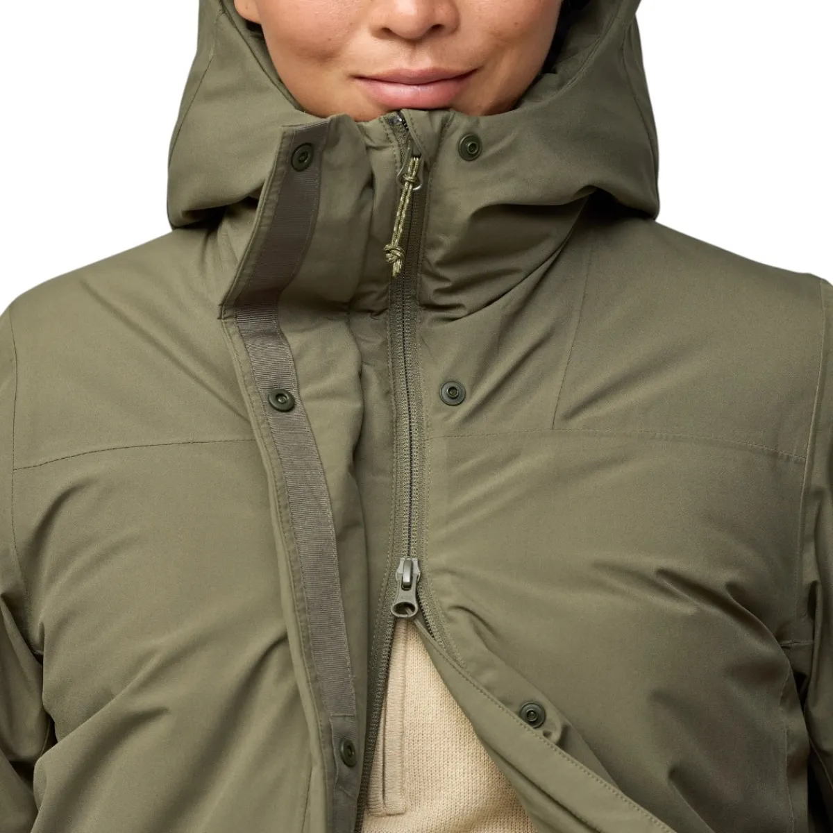 Fjällräven Insulated Jackets|Windbreaker Jackets<Women's HC hydratic Padded Parka Laurel Green