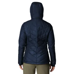 Columbia Insulated Jackets|Windbreaker Jackets<Women's Heavenly Hooded Jacket Collegiate Navy