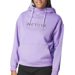 Picture Organic Clothing Sweaters|Shirts<Women's Henia Hoodie Paisley Purple