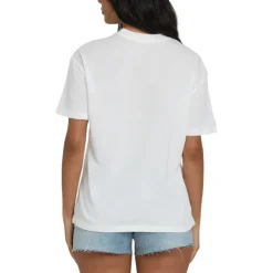 Billabong Sweaters|Shirts<Women's Highs And Lows Knit Short Sleeve T-Shirt Salt Crystal