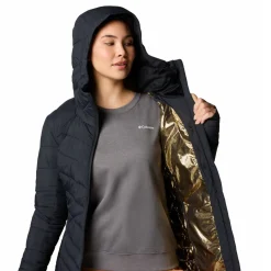 Columbia Insulated Jackets|Windbreaker Jackets<Women's Joy Peal II Hooded Mid Jacket Black