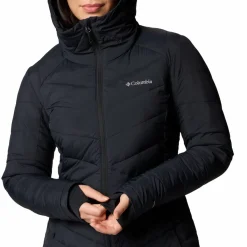 Columbia Insulated Jackets|Windbreaker Jackets<Women's Joy Peal II Hooded Mid Jacket Black