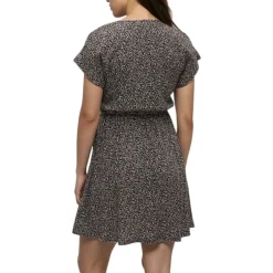 Tentree Sweaters|Shirts<Women's Kits Dress Meteorite Black Scattered Dot