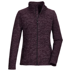 Killtec Sweaters|Shirts<Women's Kow 113 Knit Fleece Jacket Plum