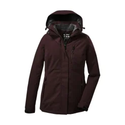 Killtec Insulated Jackets|Windbreaker Jackets<Women's Kow 140 Winter Jacket Dark Wine Red
