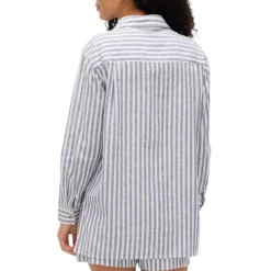 Fig Clothing Sweaters|Shirts<Women's LEIDY Shirt Cabana Stripe / French Navy