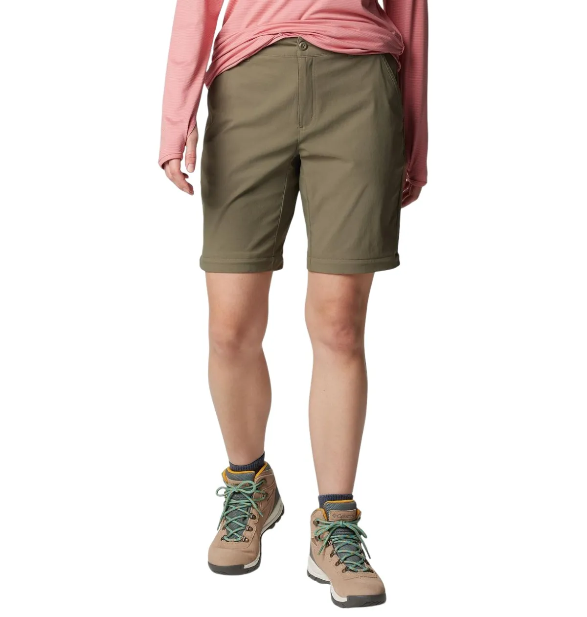 Columbia Sweaters|Shirts<Women's Leslie Falls™ Convertible Pants Stone Green
