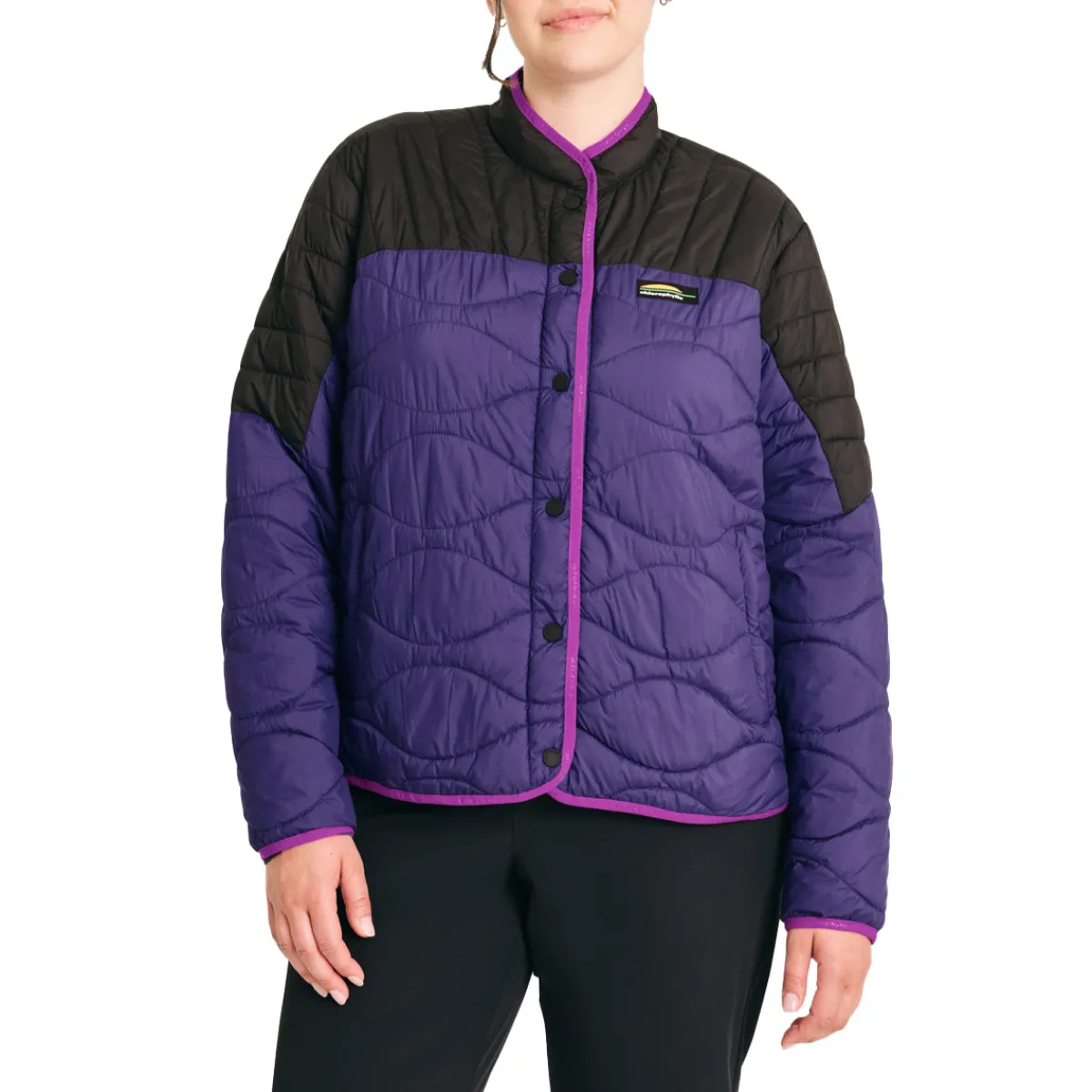 Chlorophylle Insulated Jackets|Windbreaker Jackets<Women's Lightweight Quilted Carlit Jacket Ultra Violet
