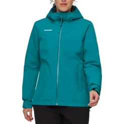 Mammut Insulated Jackets|Windbreaker Jackets<Women's Linard HS Thermo Hooded Jacket Deep Teal