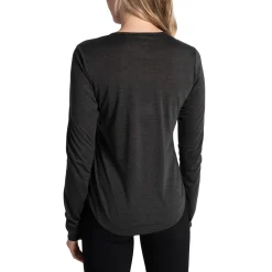 Lolë Sweaters|Shirts<Women's Long Sleeve Everyday Shirt Black Beauty