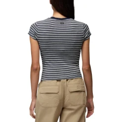 Prana Sweaters|Shirts<Women's Lotus Short Sleeve T-Shirt Nautical Stripe