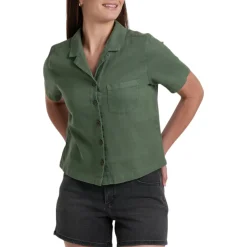 Kühl Sweaters|Shirts<Women's Luisa Short-Sleeve Shirt Smoked Pine