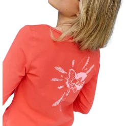Message Factory Sweaters|Shirts<Women’s Lydia Long Sleeve Sweater Corail