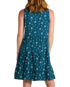 Toad and Co. Sweaters|Shirts<Women's Manzana Tiered Tank Dress Midnight Print