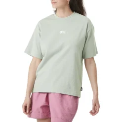 Picture Organic Clothing Sweaters|Shirts<Women's Maogany T-Shirt Cloudy Blue