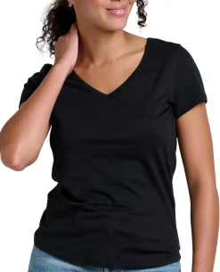 Toad and Co. Sweaters|Shirts<Women's Marley T-Shirt True Black
