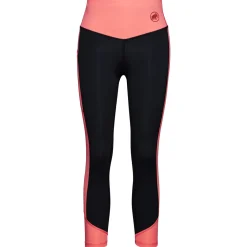Mammut Sweaters|Shirts<Women's Massone 7/8 Tights Black / Salmon
