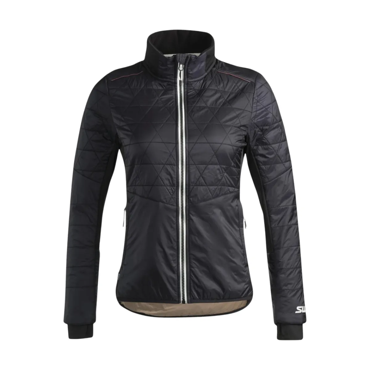 Swix Insulated Jackets|Windbreaker Jackets<Women’s Mayen Quilted Jacket Black