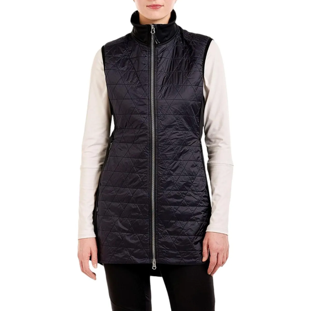 Swix Insulated Jackets|Windbreaker Jackets<Women's Mayen Ultra Quilted Tunique Black