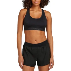 Icebreaker Boxers And Panties|Shirts And Sports Bras<Women's Merino Blend 125 ZoneKnit Racerback Bra Black