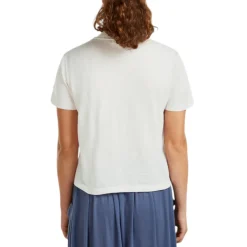 Icebreaker Sweaters|Shirts<Women's Merino 150 Tech Lite NZ Flora Crop Tee Ecru Heather