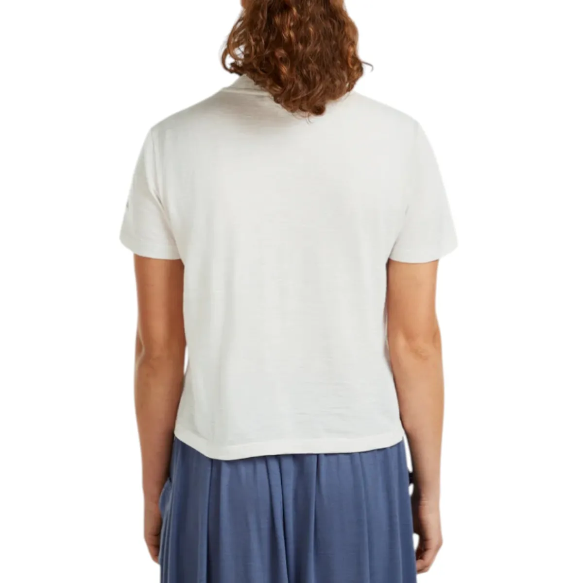 Icebreaker Sweaters|Shirts<Women's Merino 150 Tech Lite NZ Flora Crop Tee Ecru Heather