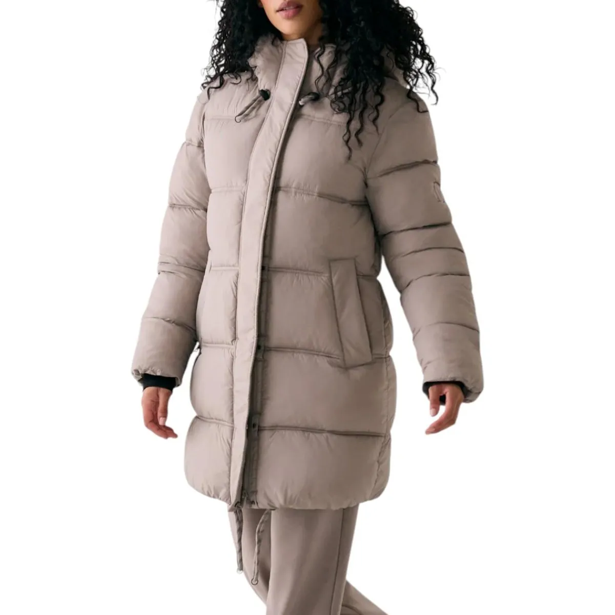 Lolë Insulated Jackets|Windbreaker Jackets<Women's Modern Puffer Synth Down Jacket Pebble