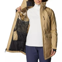 Columbia Insulated Jackets|Windbreaker Jackets<Women's Mount Bindo II Omni-Heat Infinity Insulated Jacket Beach Sheen