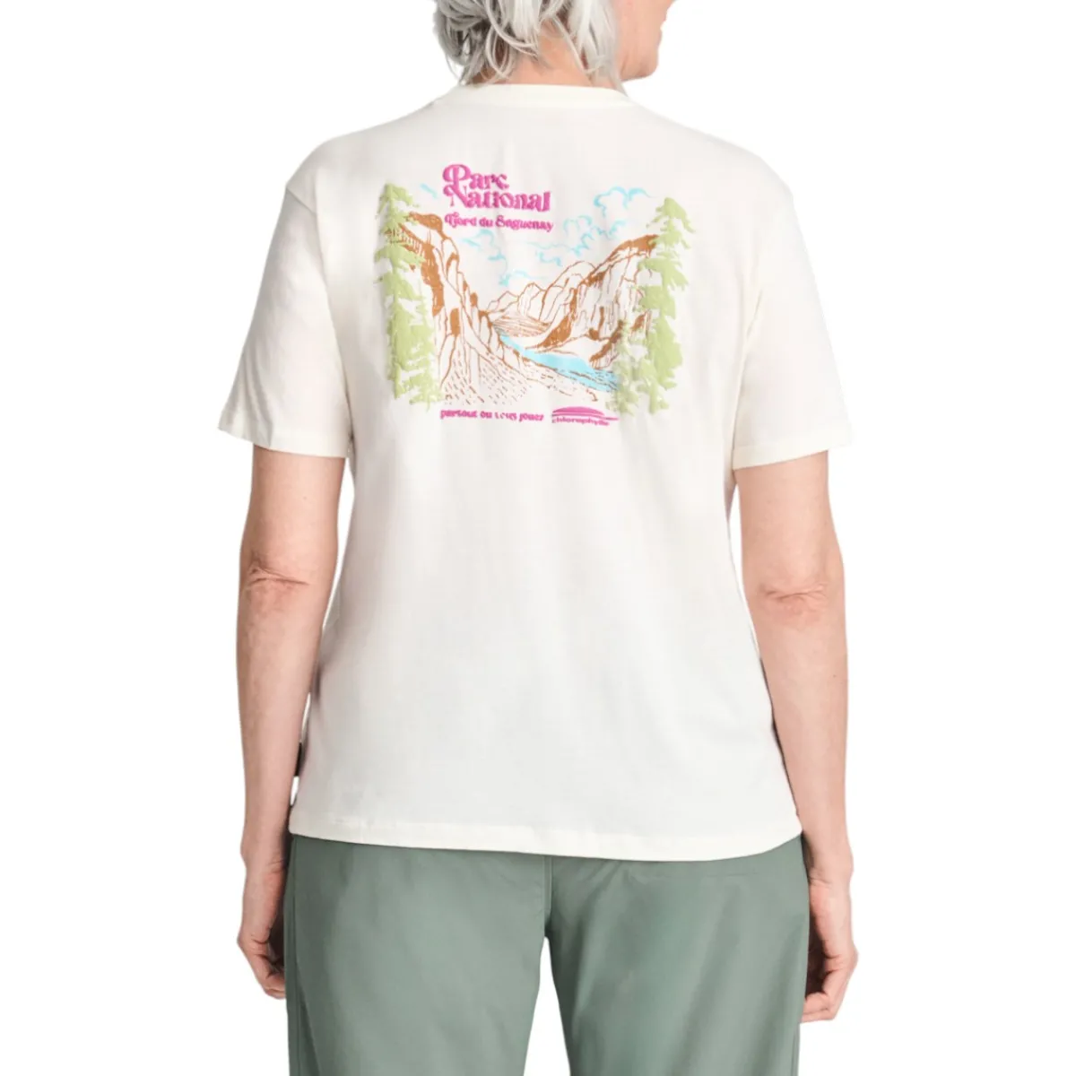 Chlorophylle Sweaters|Shirts<Women's National Park Organic Cotton T-Shirt Marsh