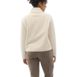 Fig Clothing Sweaters|Shirts<Women's NEVE ½ Zip Pullover Pearl