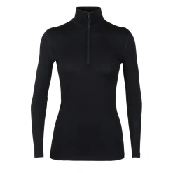 Icebreaker Boxers And Panties|Shirts And Sports Bras<Women's 200 Oasis HZ Sweater Black