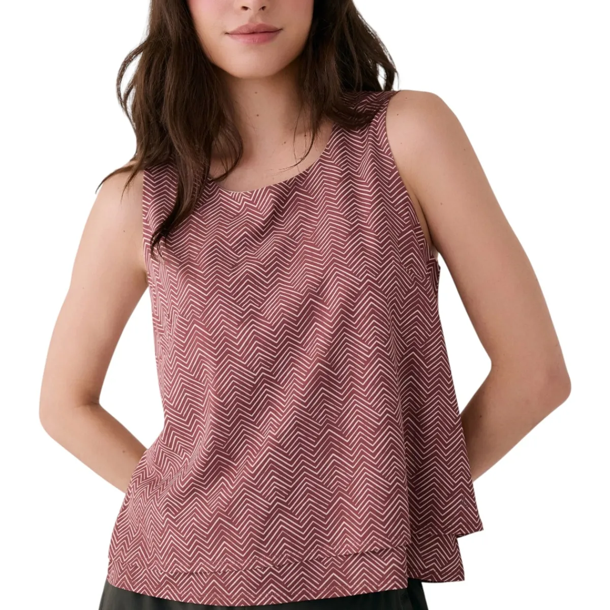 Lolë Sweaters|Shirts<Women's Olivie Layered Tank Top