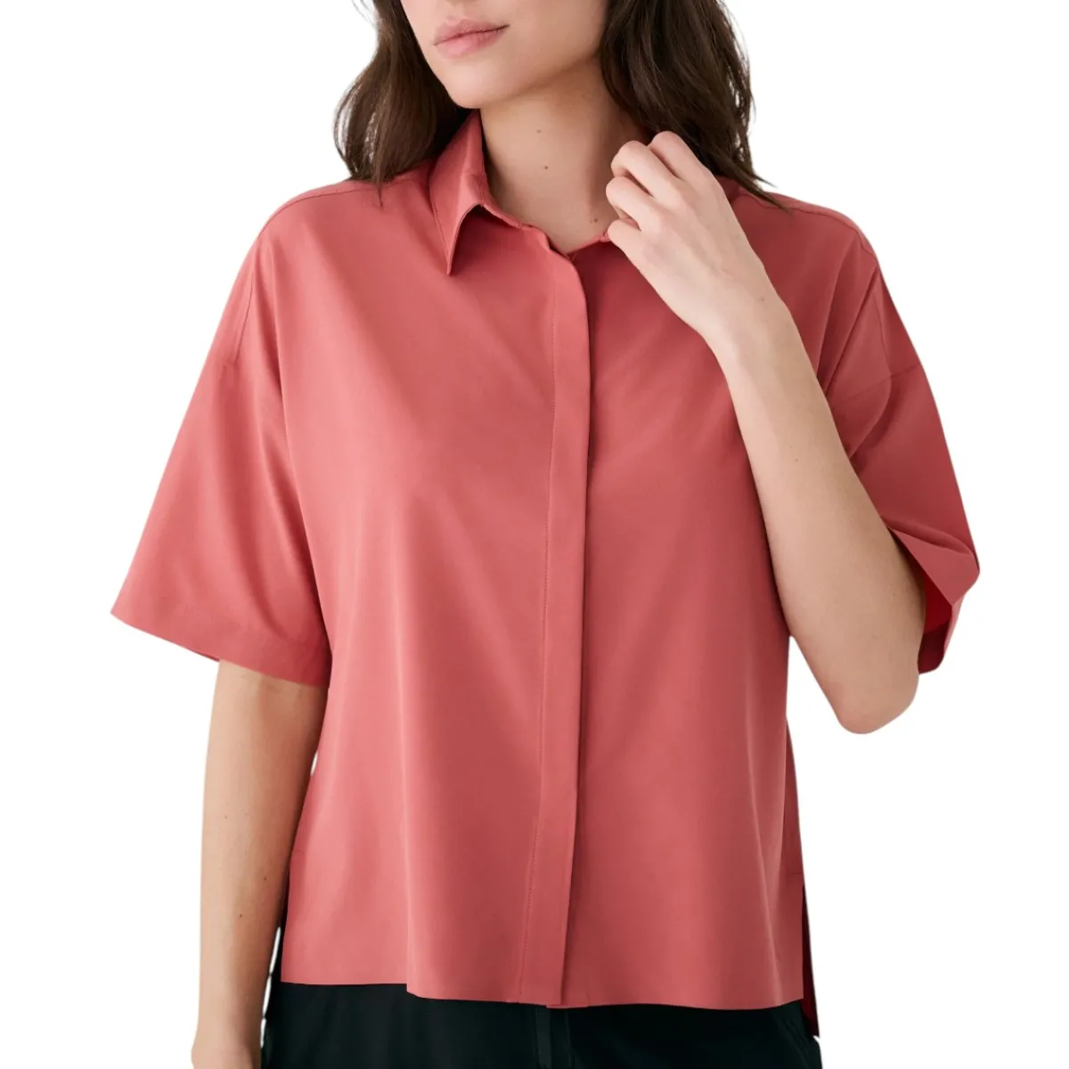 Lolë Sweaters|Shirts<Women's Olivie Short Sleeve Shirt