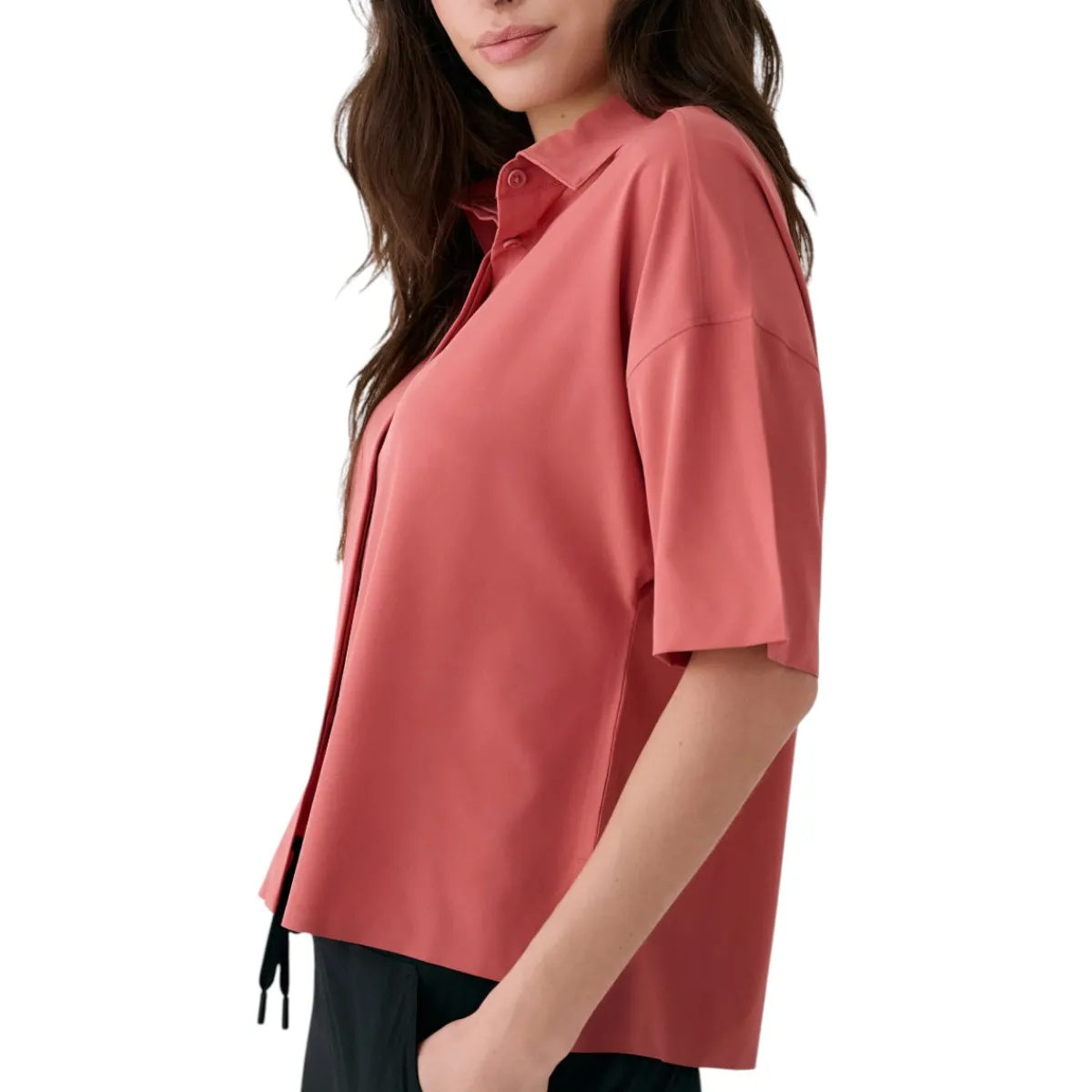 Lolë Sweaters|Shirts<Women's Olivie Short Sleeve Shirt