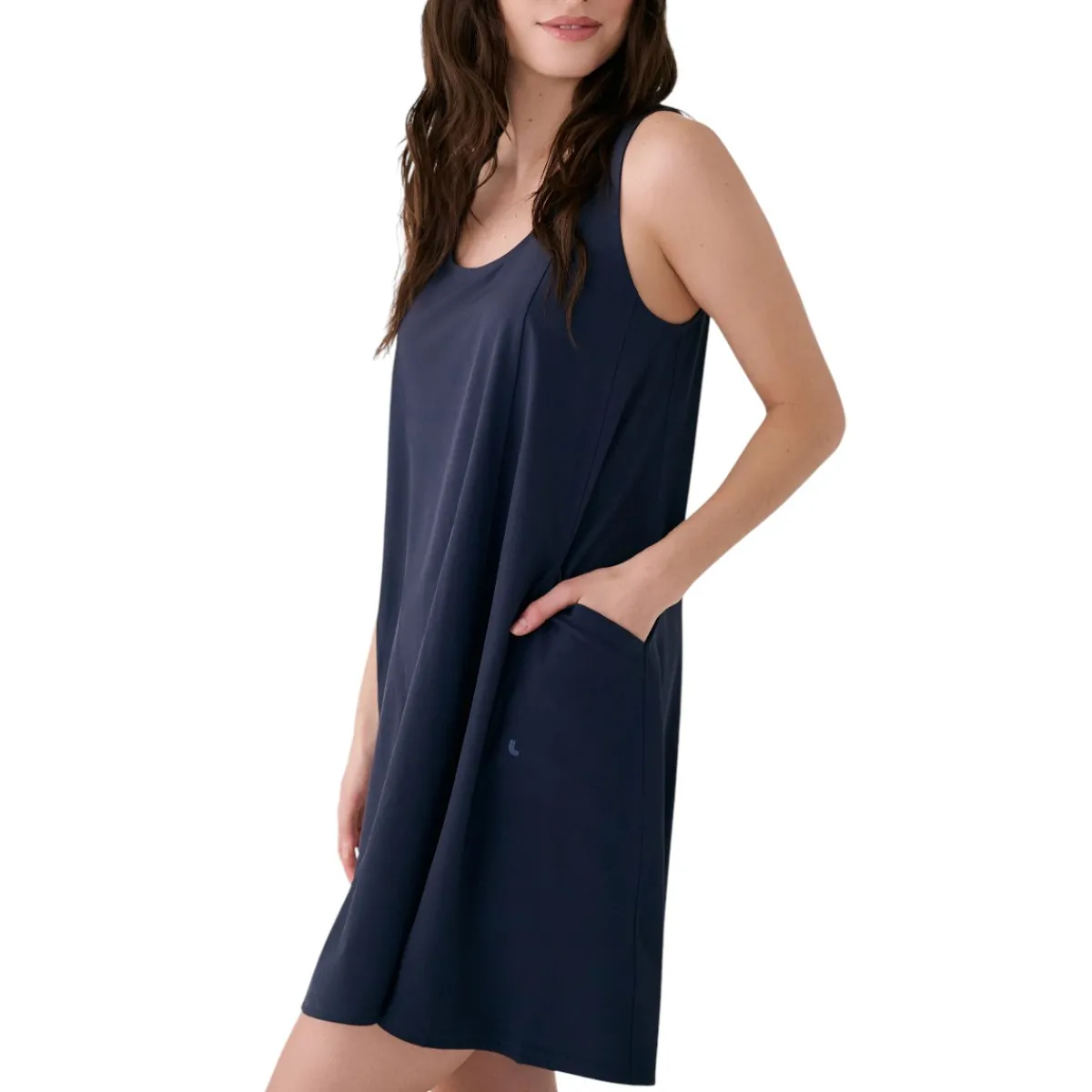 Lolë Sweaters|Shirts<Women's Olivie Swing Dress Outerspace